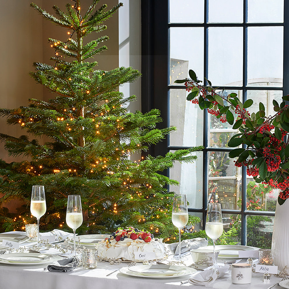 Wedgwood Winter White Set of 4 Christmas Nibble Bowls 11cm
