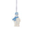 Wedgwood Snowman Blue Hanging Ornament