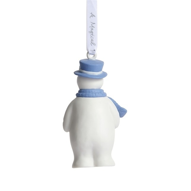 Wedgwood Snowman Blue Hanging Ornament