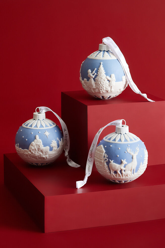 Wedgwood Deer Bauble