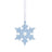 Wedgwood Snowflake Hanging Ornament