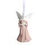 Wedgwood Christmas Angel Hanging Ornament - Pink