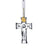 Waterford Crystal Mini Cross Hanging Ornament