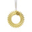 Waterford Golden Wreath Hanging Ornament