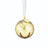Waterford Golden Sleigh Bell Hanging Ornament