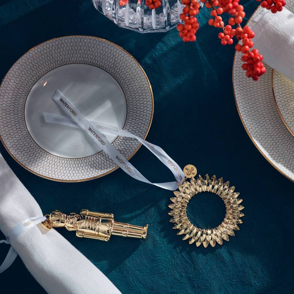 Waterford Golden Nutcracker Hanging Ornament