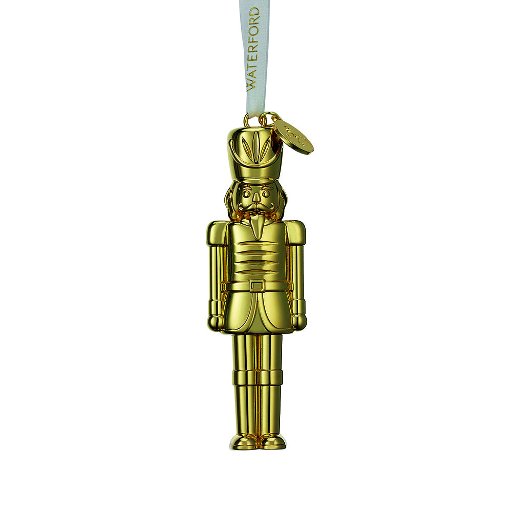 Waterford Golden Nutcracker Hanging Ornament