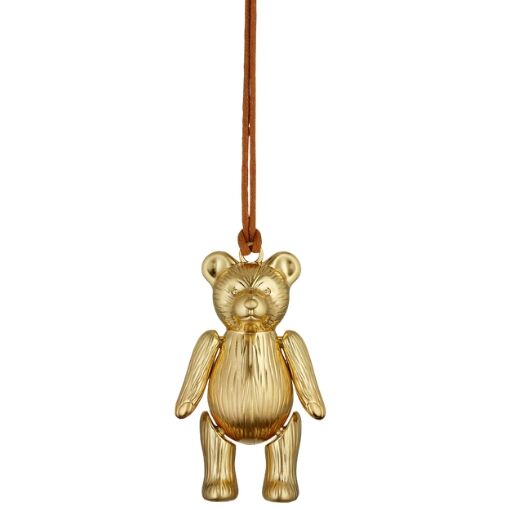 Waterford Golden Teddy Hanging Ornament