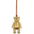 Waterford Golden Teddy Hanging Ornament