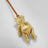 Waterford Golden Teddy Hanging Ornament