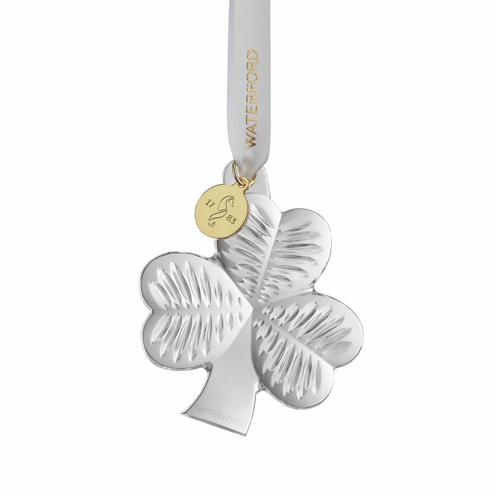 Waterford Crystal Shamrock Hanging Ornament