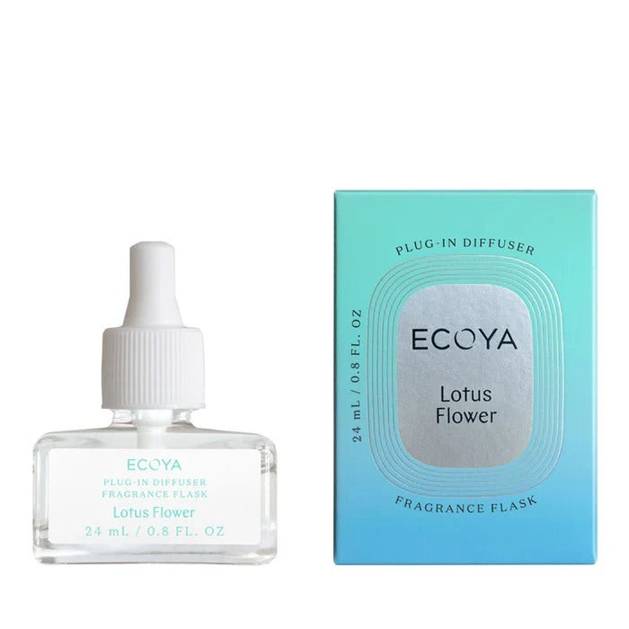 Ecoya Plug-In Diffuser Fragrance Flask - Lotus Flower