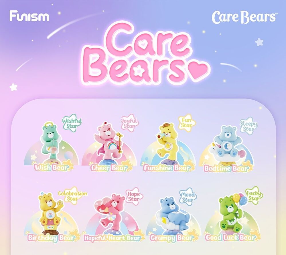 Funism - Care Bears Planet of Joy Figurines Blind Box