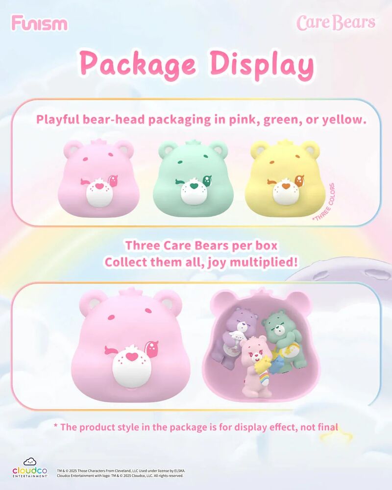 Funism - Care Bears Little Things Series Cubby Face Blind Box