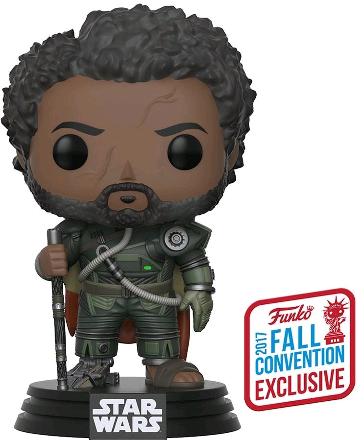 Pop! Vinyl - Star Wars: Rogue One - Saw Gerrera with Hair NYCC 2017 US Exclusive