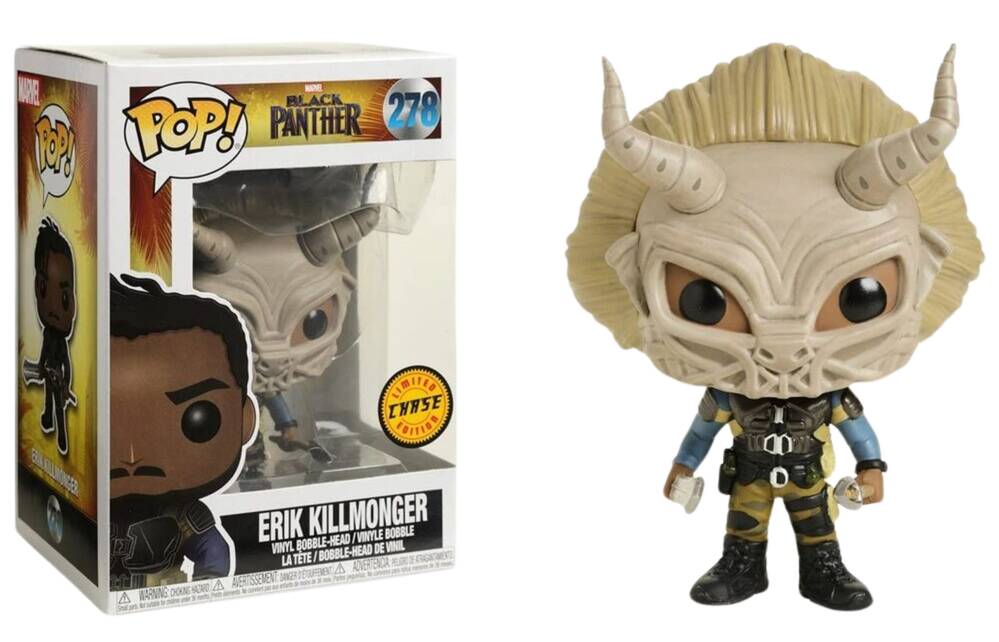 Pop! Vinyl - Marvel Black Panther - Eril Killmonger CHASE