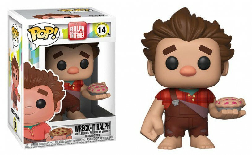 Pop! Vinyl - Disney Wreck-It Ralph 2: Ralph Breaks the Internet - Ralph wtih Pie US Exclusive