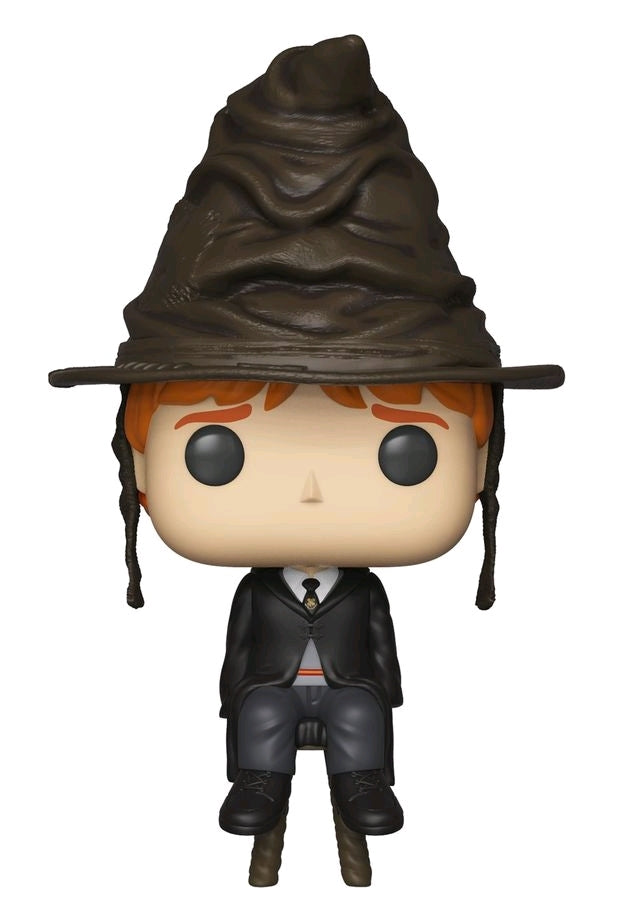 Pop! Vinyl - Harry Potter - Ron Weasley with Sorting Hat US Exclusive - Vaulted