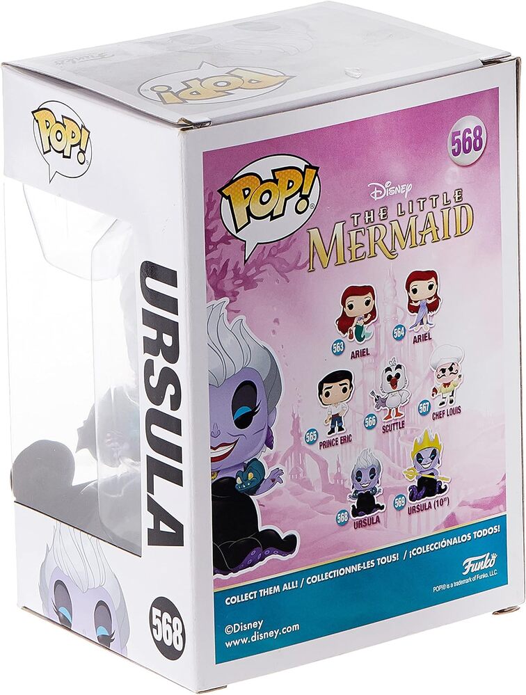 Pop! Vinyl - Disney Little Mermaid - Ursula with Eels Metallic