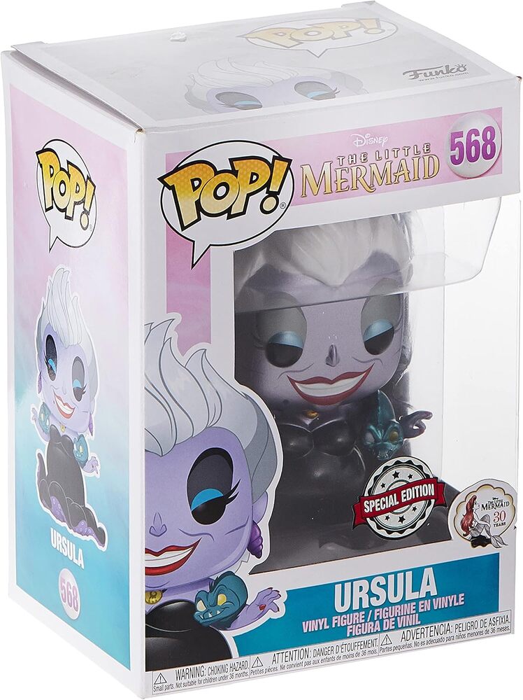Pop! Vinyl - Disney Little Mermaid - Ursula with Eels Metallic