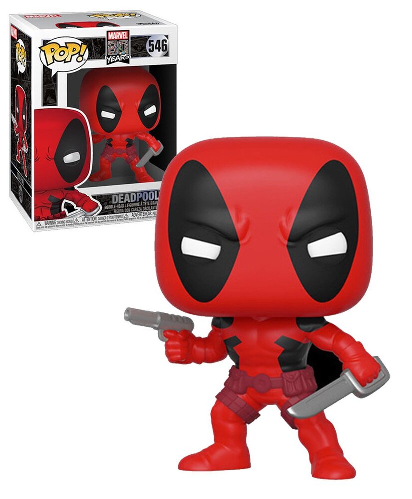 Pop! Vinyl - Marvel Deadpool - First Appearance Marvel 80th Anniversary