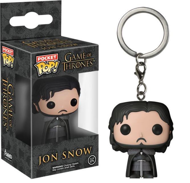 Pop! Vinyl Keychain - Game of Thrones - Jon Snow