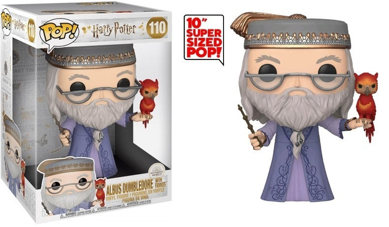 Pop! Vinyl - Harry Potter - Dumbledore with Fawkes 10"