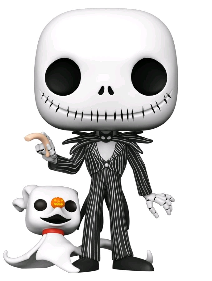 Pop! Vinyl - Disney Nightmare Before Christmas - Jack with Zero 10"