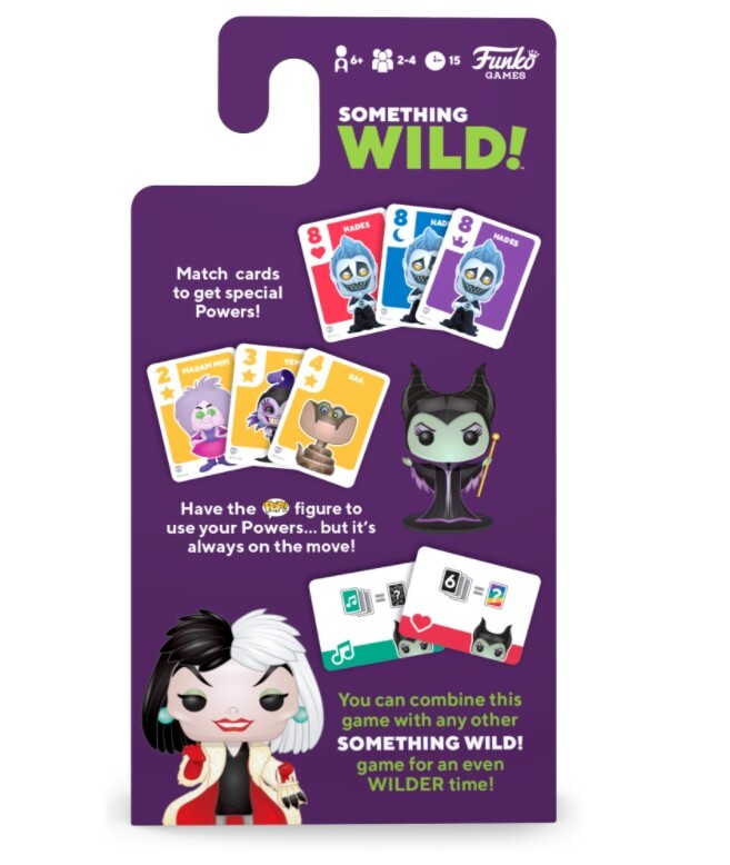 Pop! Vinyl Card Game - Disney Villains: Something Wild