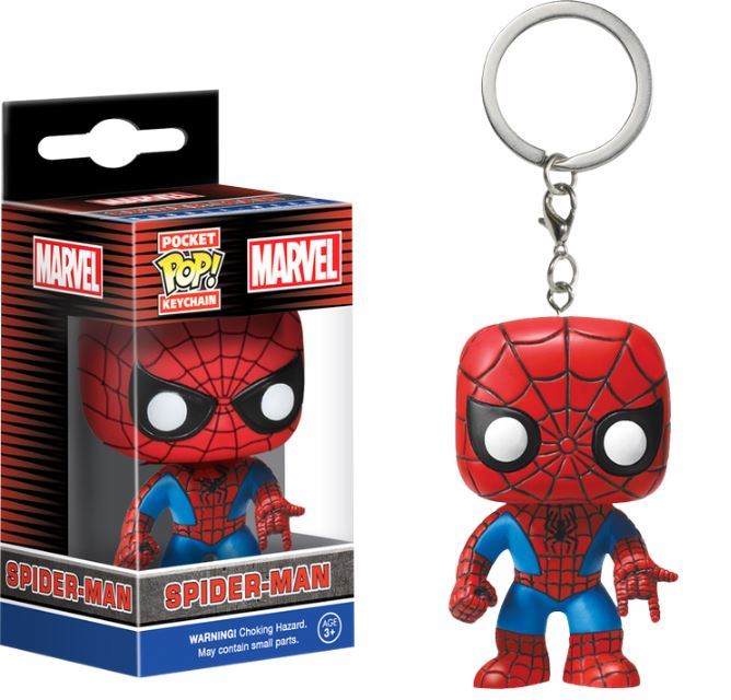 Pop! Vinyl Keychain - Spider-Man