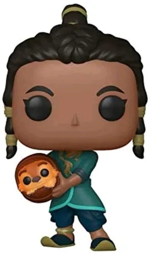 Pop! Vinyl - Disney Raya and the Last Dragon - Raya with Tuk Tuk US Exclusive