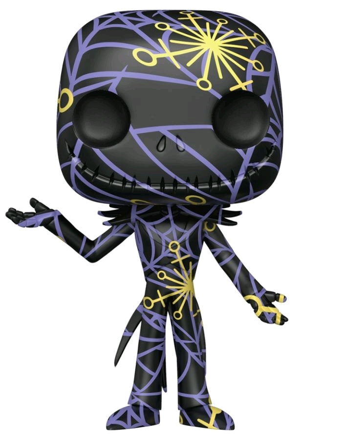 Pop! Vinyl - Disney Nightmare Before Christmas - Jack Black & Yellow US Exclusive with Protector Case