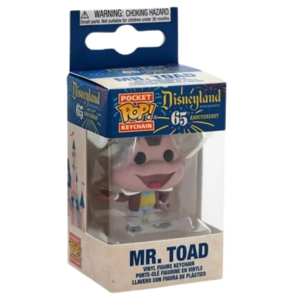 Pop! Vinyl Keychain - Disneyland 65th Anniversary - Mr Toad