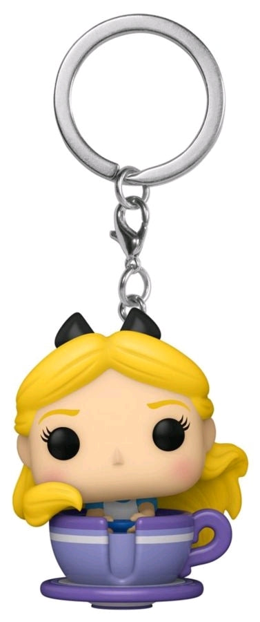 Pop! Vinyl Keychain - Disneyland 65th Anniversary - Alice in Teacup