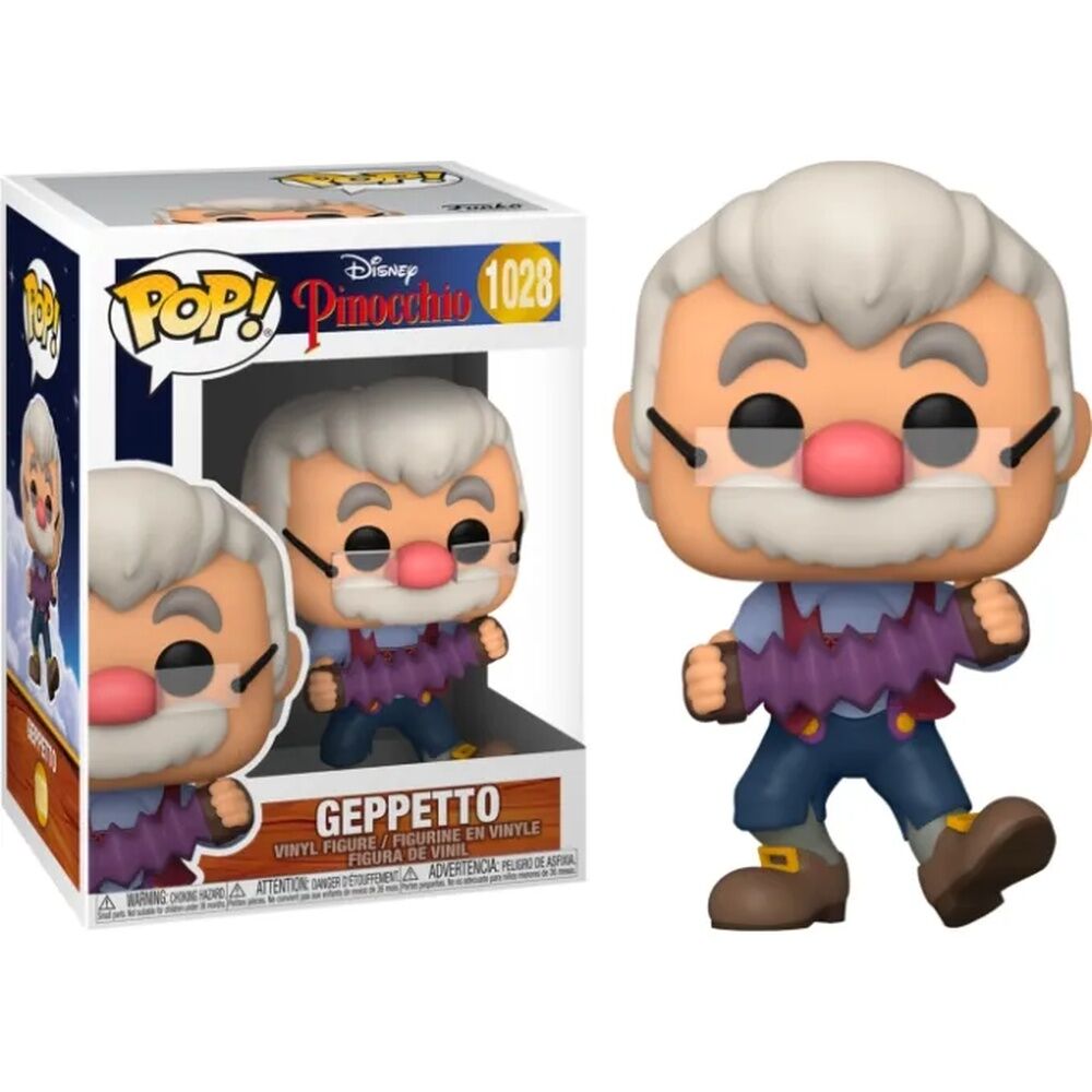 Pop! Vinyl - Disney Pinocchio - Gepetto with Accordion 80th Anniversary