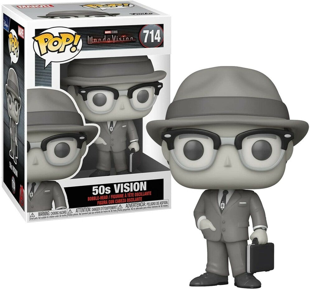 Pop! Vinyl - Marvel WandaVision - 50's Vision Black & White