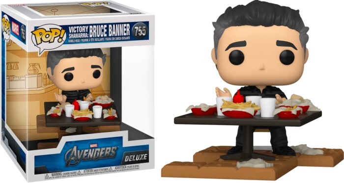 Pop! Vinyl - Marvel Avengers - Bruce Banner Victory Shawarma US Exclusive Deluxe