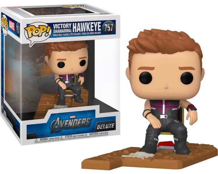 Pop! Vinyl - Marvel Avengers - Hawkeye Victory Shawarma US Exclusive Deluxe
