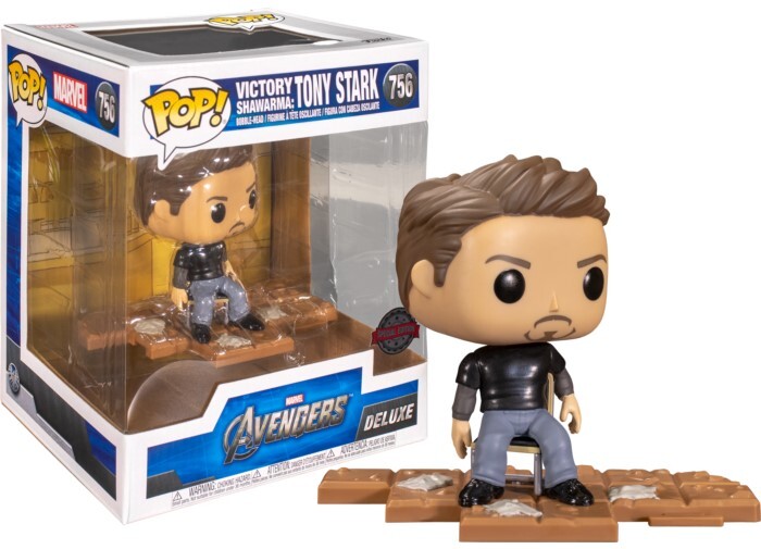 Pop! Vinyl - Marvel Avengers - Tony Stark Victory Shawarma US Exclusive Deluxe