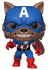 Pop! Vinyl - Marvel Captain America - Capwolf Year Of The Shield SDCC 2021 US Exclusive