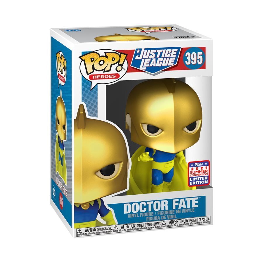 Pop! Vinyl - DC Comics Justice League - Doctor Fate SDCC 2021 US Exclusive