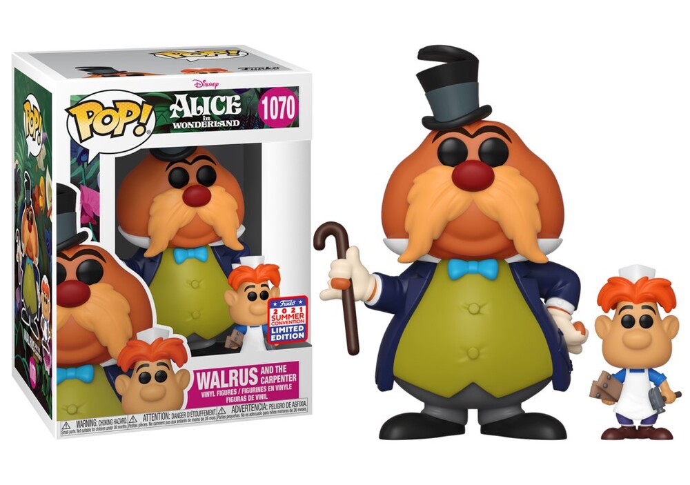Pop! Vinyl - Disney Alice in Wonderland - Walrus & The Carpenter SDCC 2021 US Exclusive
