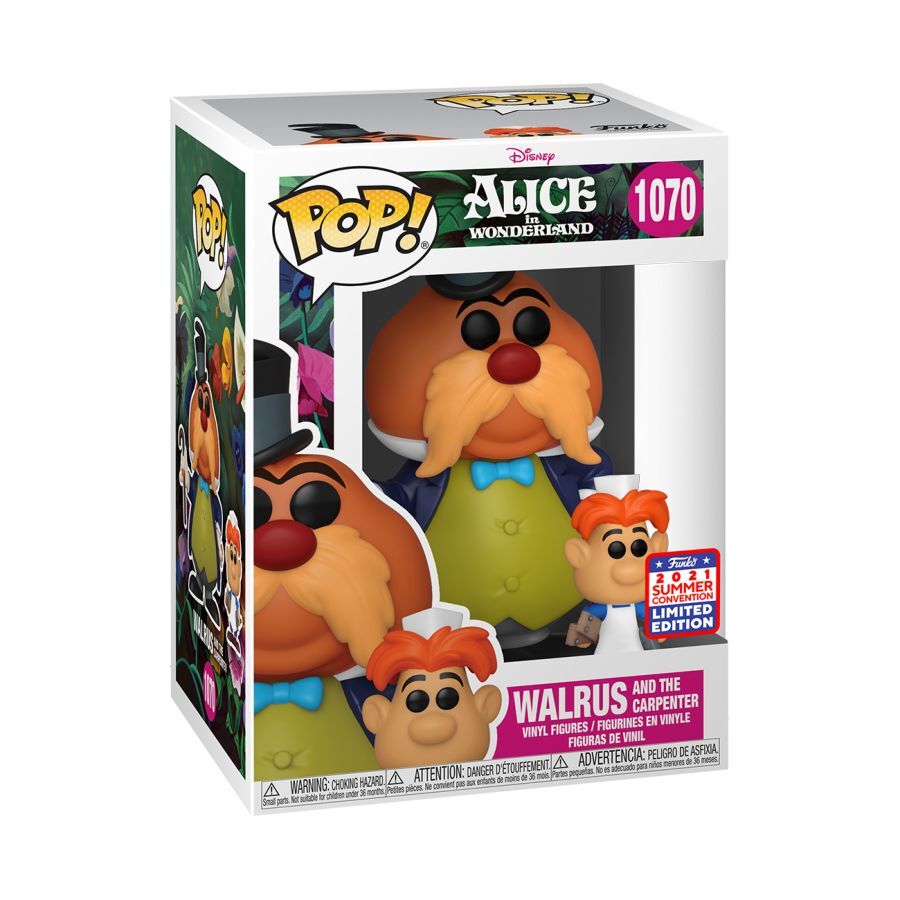Pop! Vinyl - Disney Alice in Wonderland - Walrus & The Carpenter SDCC 2021 US Exclusive