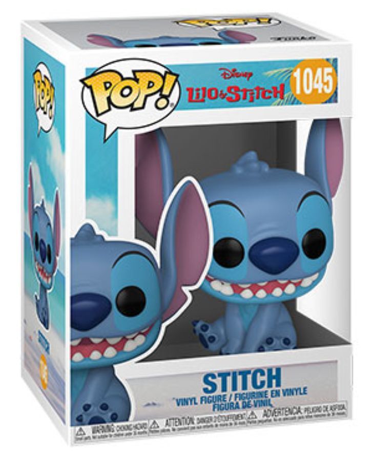 Pop! Vinyl - Disney Lilo & Stitch - Stitch Smiling Seated