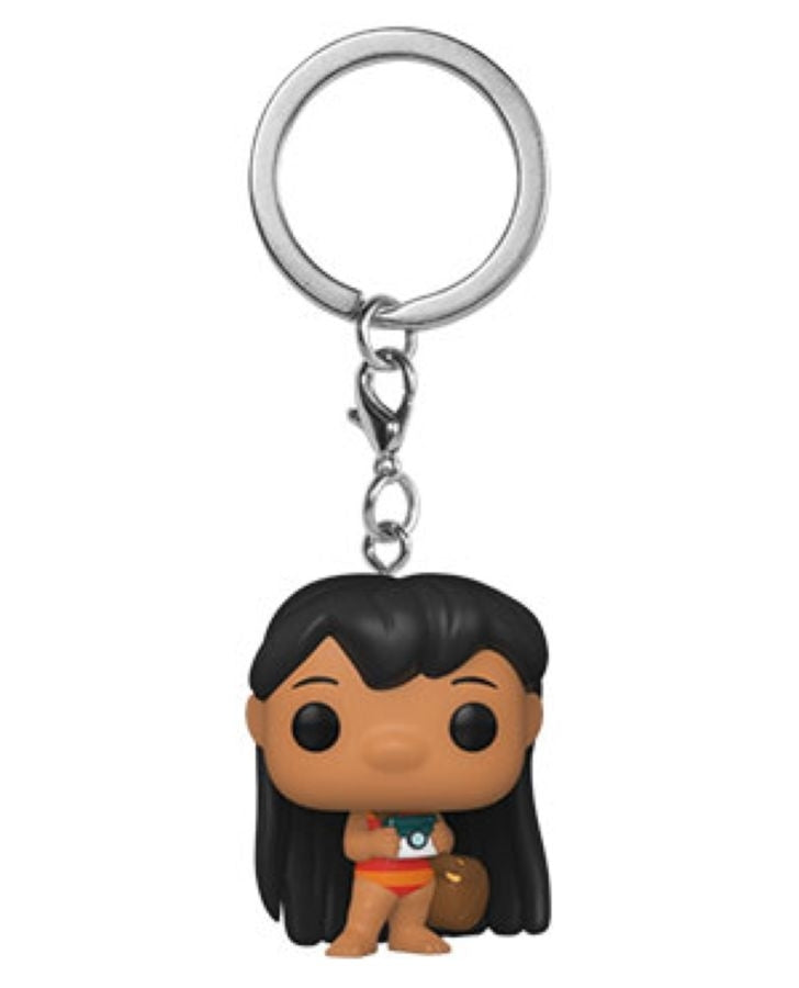 Pop! Vinyl Keychain - Lilo & Stitch - Lilo with Camera
