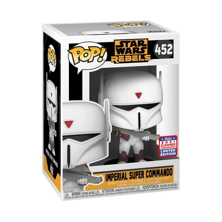 Pop! Vinyl - Star Wars: Rebels - Imperial Super Commando SDCC 2021 US Exclusive