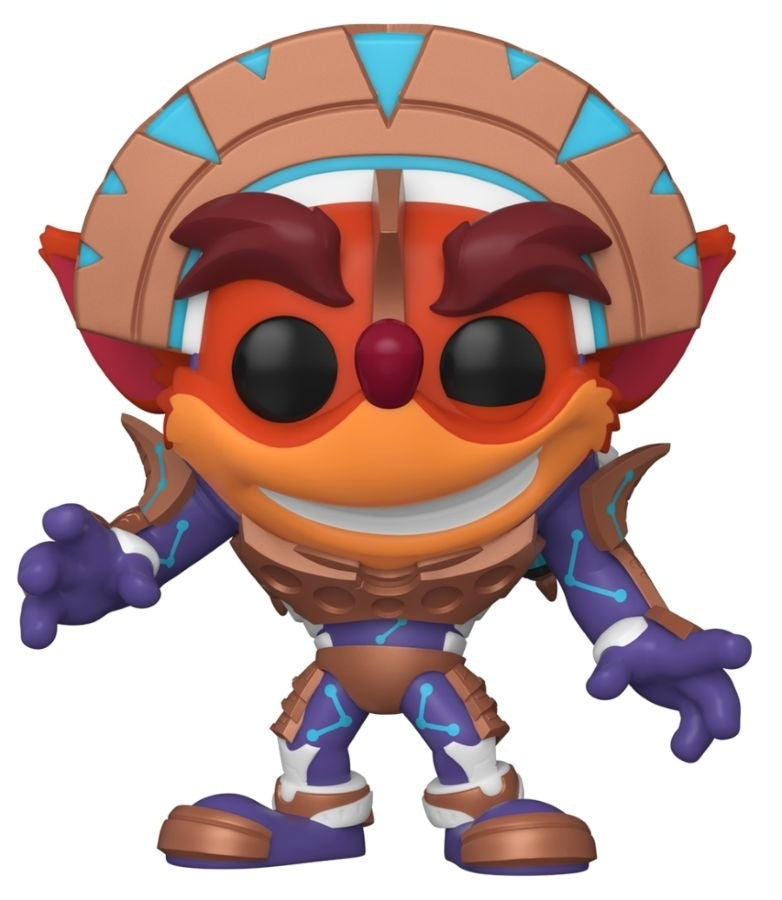 Pop! Vinyl - Crash Bandicoot - Crash In Mask Armour SDCC 2021 US Exclusive