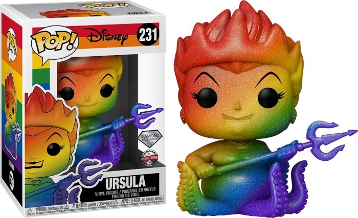 Pop! Vinyl - Disney The Little Mermaid - Ursula Rainbow Pride Diamond Glitter US Exclusive
