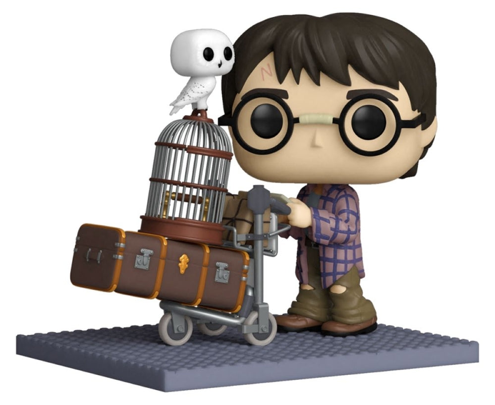 Pop! Vinyl - Harry Potter - Harry Pushing Trolley 20th Anniversary Deluxe