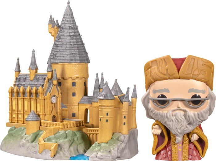 Pop! Vinyl Town - Harry Potter - 20th Anniversary Hogwarts With Albus Dumbledore